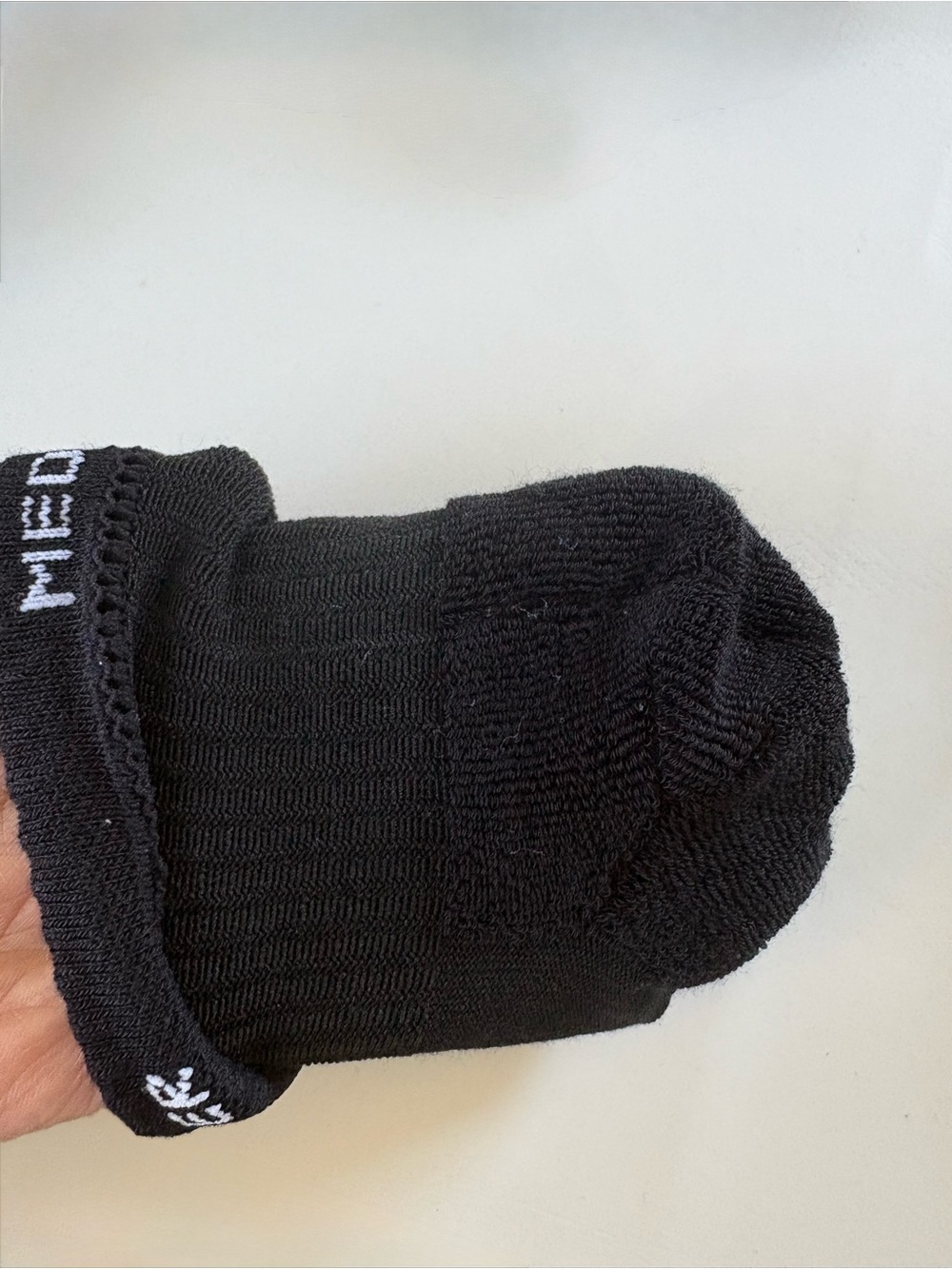 Bombas 5 Pack Black Cushioned Quarter Socks Size M - Picture 5 of 5